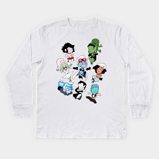 The Gang's All Here! (Dr. Zesty Series) Kids Long Sleeve T-Shirt